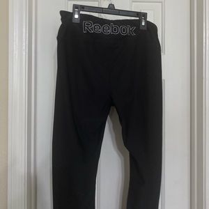 Reebok Large Black Athletic Leggings